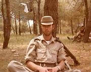 Descanso antes de ganar la boina (7 mayo 1979)